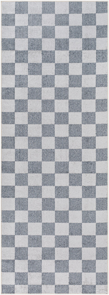Lillian LLL-2339 7ft Runner Machine Woven Washable Runner Rug