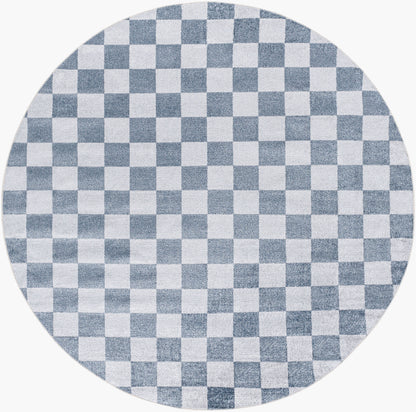 Lillian LLL-2339 6ft Round Machine Woven Washable Area Rug