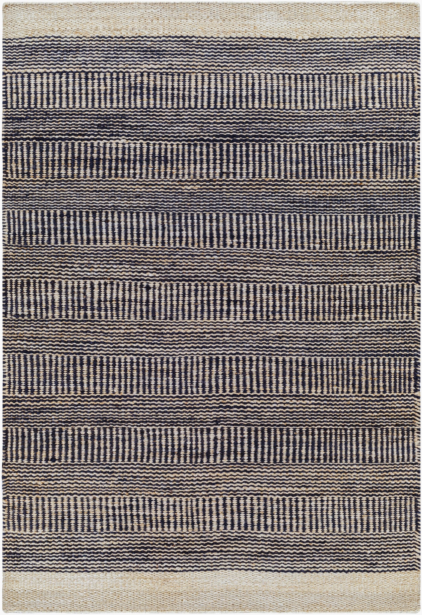 Alfombra de yute hecha a mano Lima LMA-2300 de 1,52 m x 2,13 m