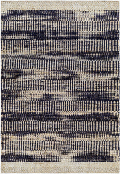 Alfombra de yute hecha a mano Lima LMA-2300 de 1,52 m x 2,13 m