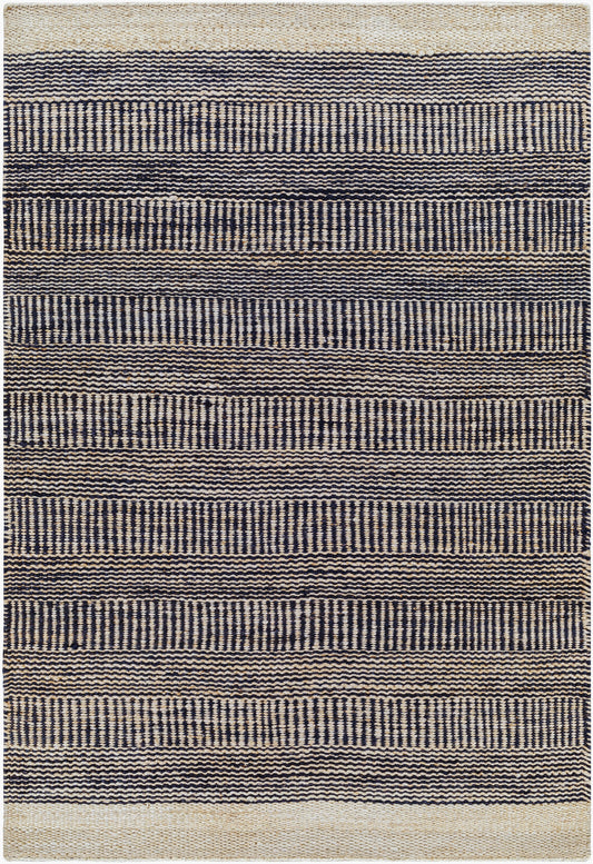 Alfombra de yute hecha a mano Lima LMA-2300 de 1,52 m x 2,13 m