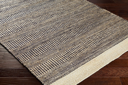 Alfombra de yute hecha a mano Lima LMA-2300 de 9' x 12'