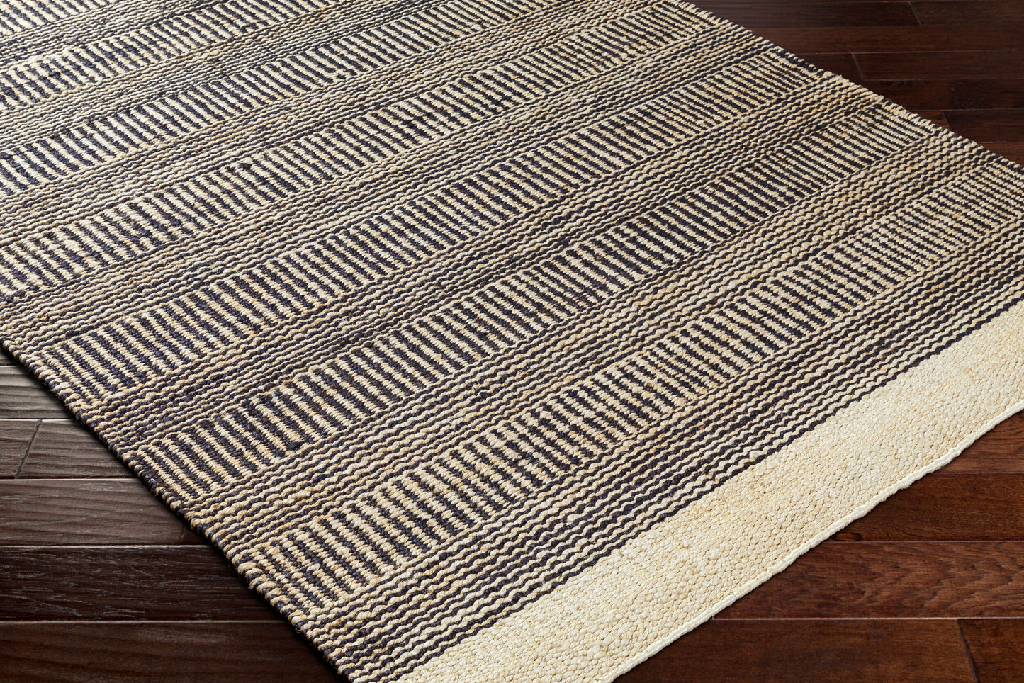 Alfombra de yute hecha a mano Lima LMA-2300 de 1,52 m x 2,13 m