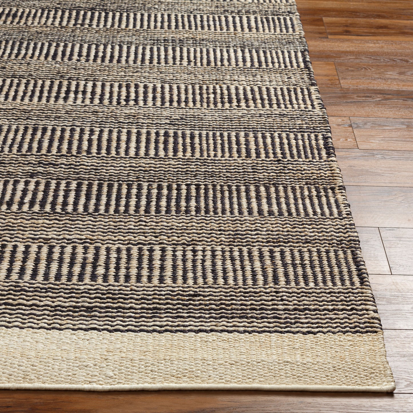 Alfombra de yute hecha a mano Lima LMA-2300 de 9' x 12'