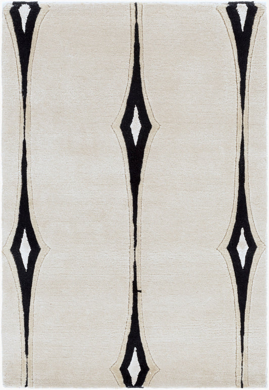 Luminous LMN-3002 2' x 3' Handmade Wool Accent Rug