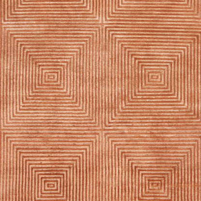 Alfombra decorativa luminosa LMN-3004 de 2' x 3' hecha a mano