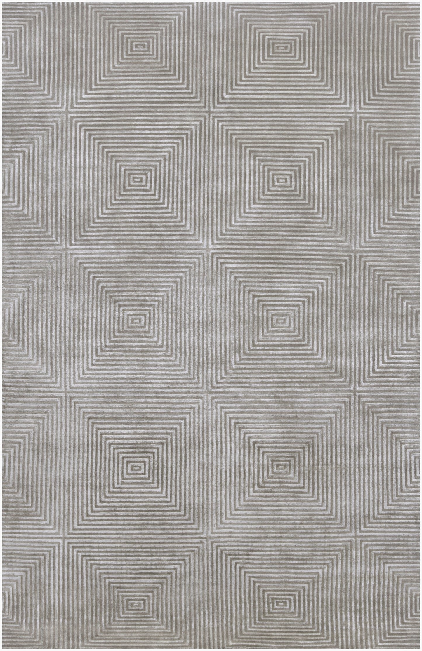 Alfombra decorativa luminosa LMN-3005 de 2' x 3' hecha a mano