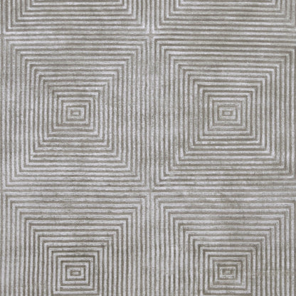 Alfombra decorativa luminosa LMN-3005 de 2' x 3' hecha a mano