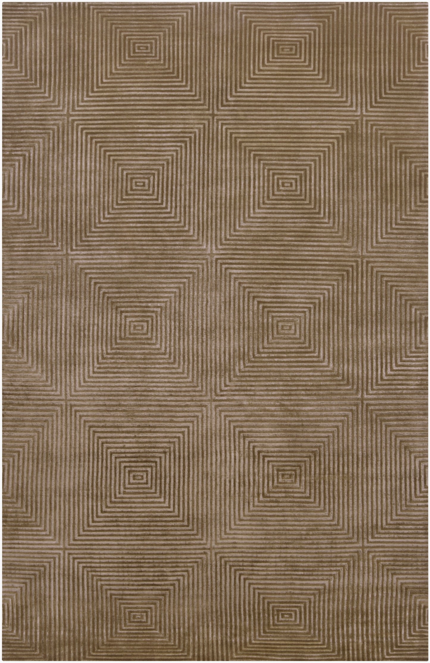 Alfombra decorativa luminosa LMN-3007 de 2' x 3' hecha a mano