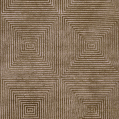 Alfombra decorativa luminosa LMN-3007 de 2' x 3' hecha a mano