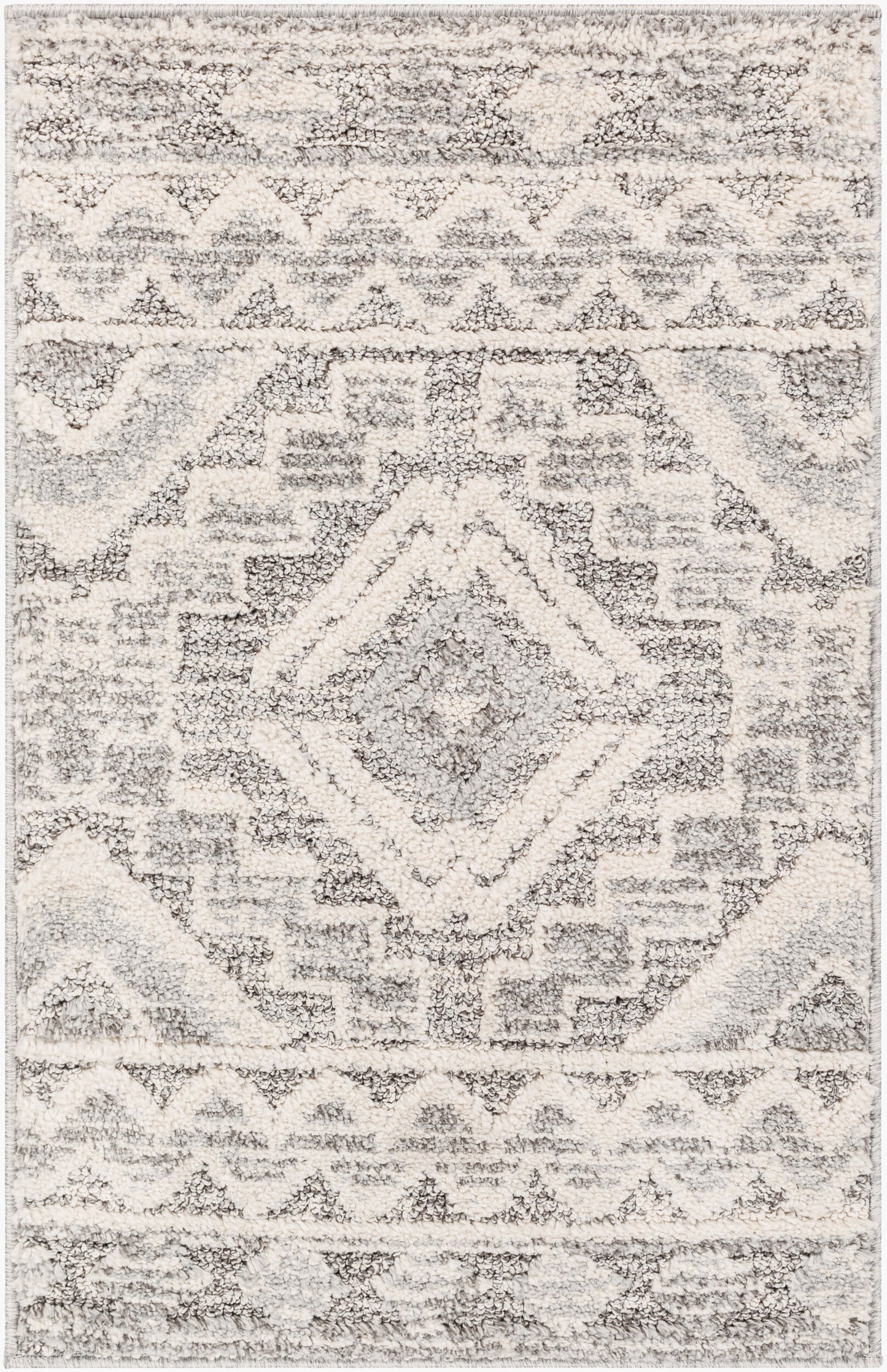 Alfombra decorativa tejida a máquina La Maison LMS-2310 de 2' x 3'