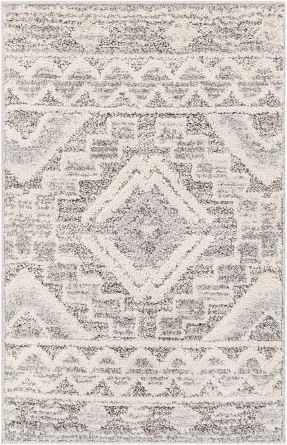 Alfombra decorativa tejida a máquina La Maison LMS-2310 de 2' x 3'
