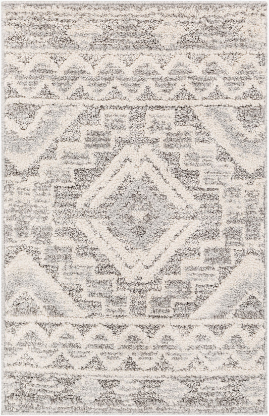 Alfombra decorativa tejida a máquina La Maison LMS-2310 de 2' x 3'