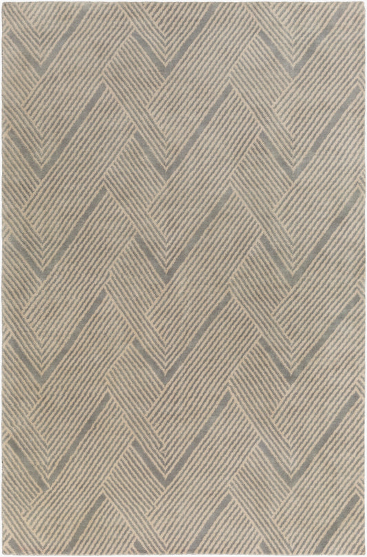 Lenox LNX-4000 2' x 3' Handmade Wool Accent Rug