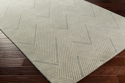 Lenox LNX-4000 2' x 3' Handmade Wool Accent Rug