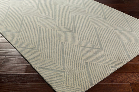 Lenox LNX-4000 2' x 3' Handmade Wool Accent Rug