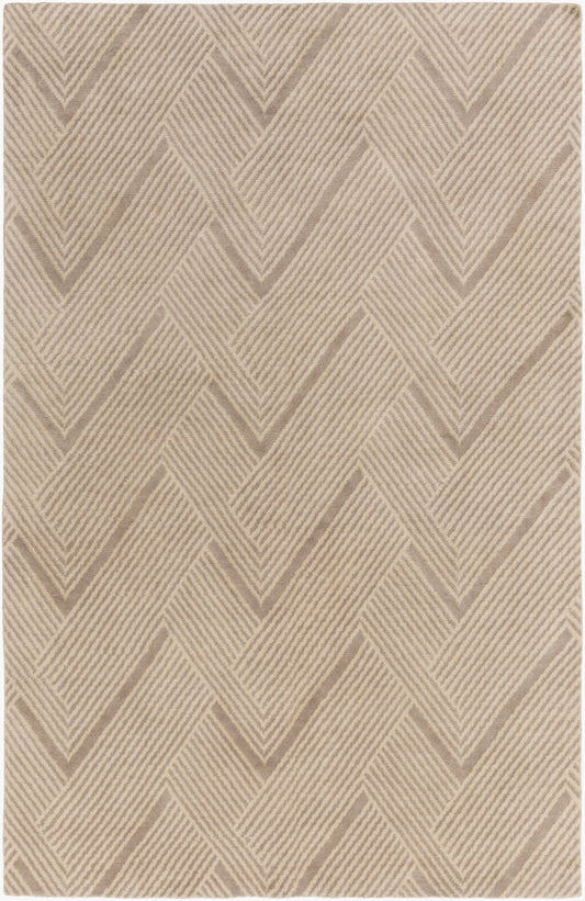 Lenox LNX-4001 2' x 3' Handmade Wool Accent Rug