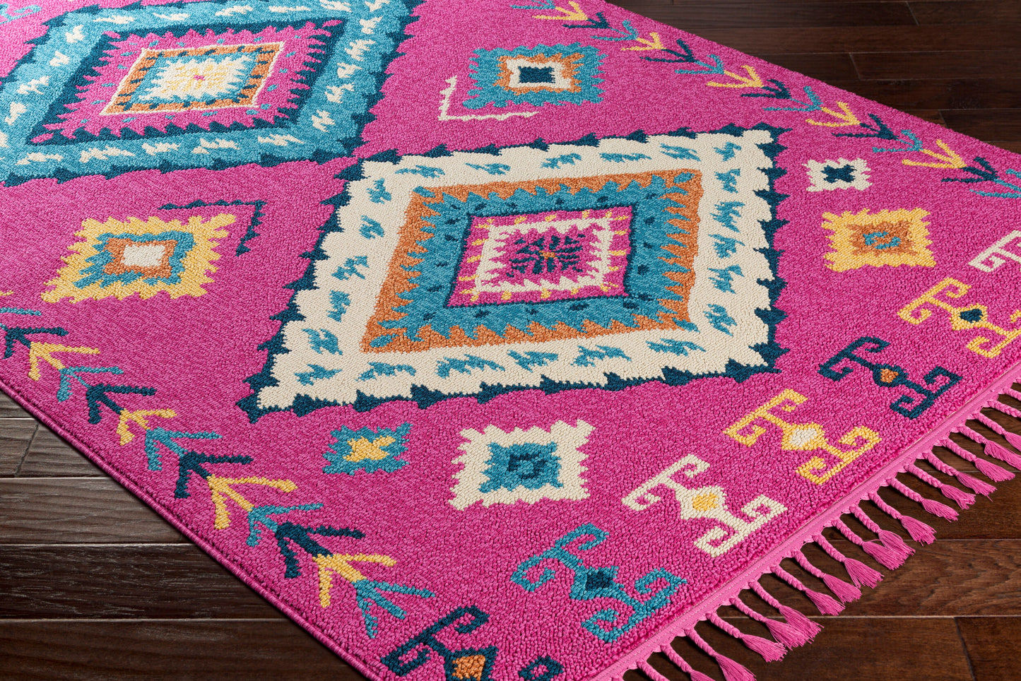 Alfombra decorativa tejida a máquina Love LOV-2301 de 2' x 3'