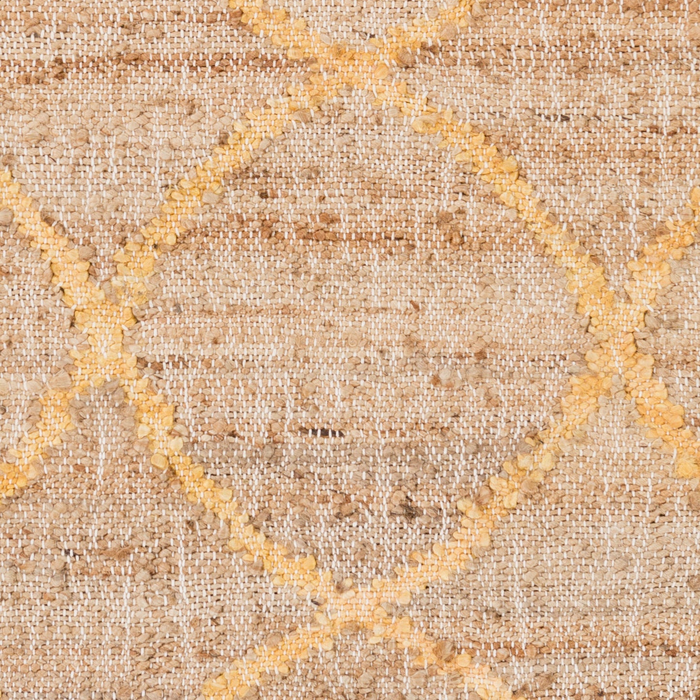 Laural LRL-6002 Alfombra decorativa de yute hecha a mano de 2' x 3'