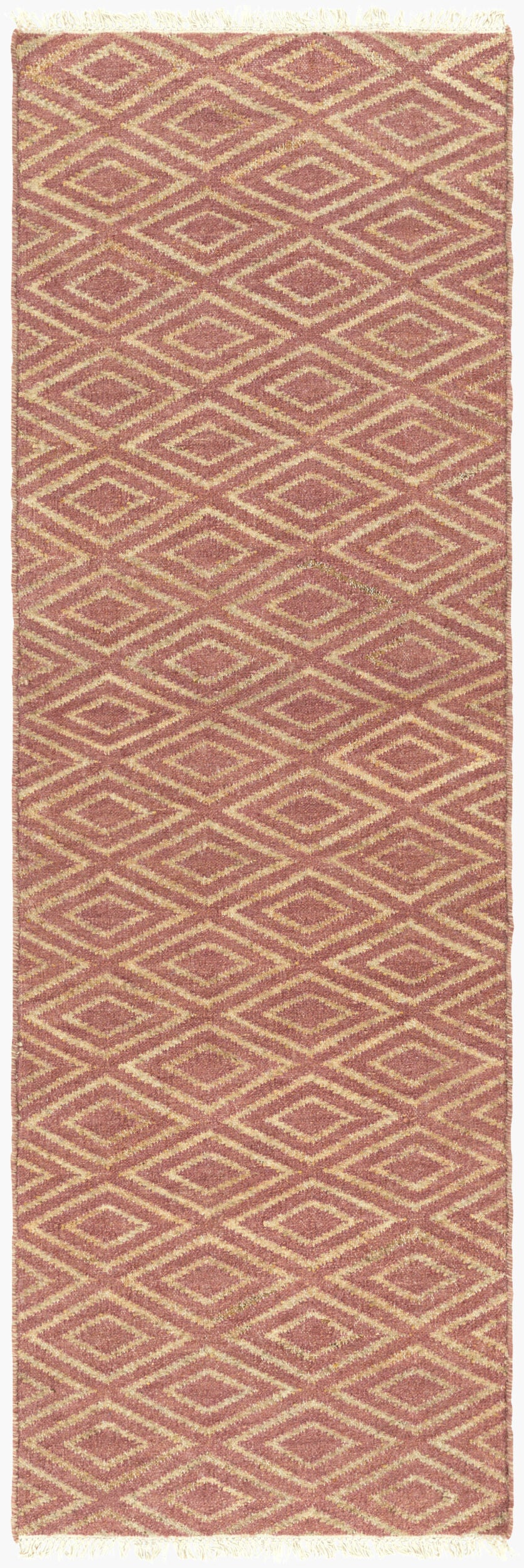 Laural LRL-6007 8ft Runner Handmade Jute Runner Rug