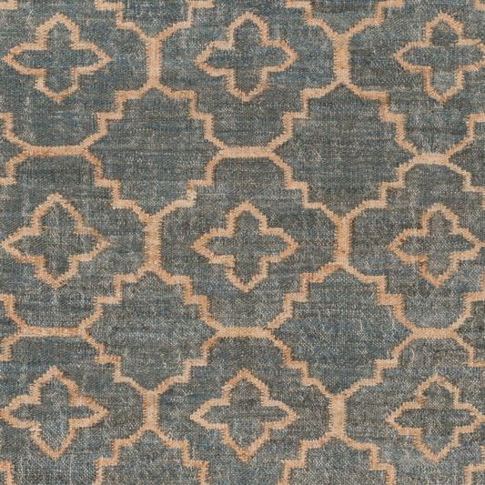 Laural LRL-6010 Alfombra de yute hecha a mano de 6' x 9'