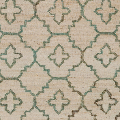 Laural LRL-6012 Alfombra decorativa de yute hecha a mano de 2' x 3'