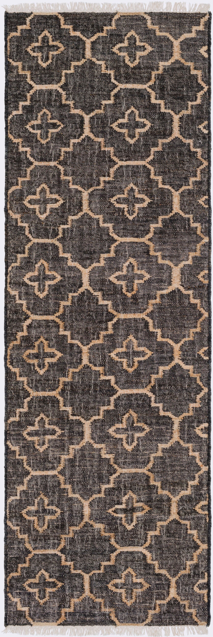 Laural LRL-6013 Alfombra de yute hecha a mano de 2,4 m