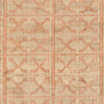 Laural LRL-6015 Alfombra decorativa de yute hecha a mano de 2' x 3'