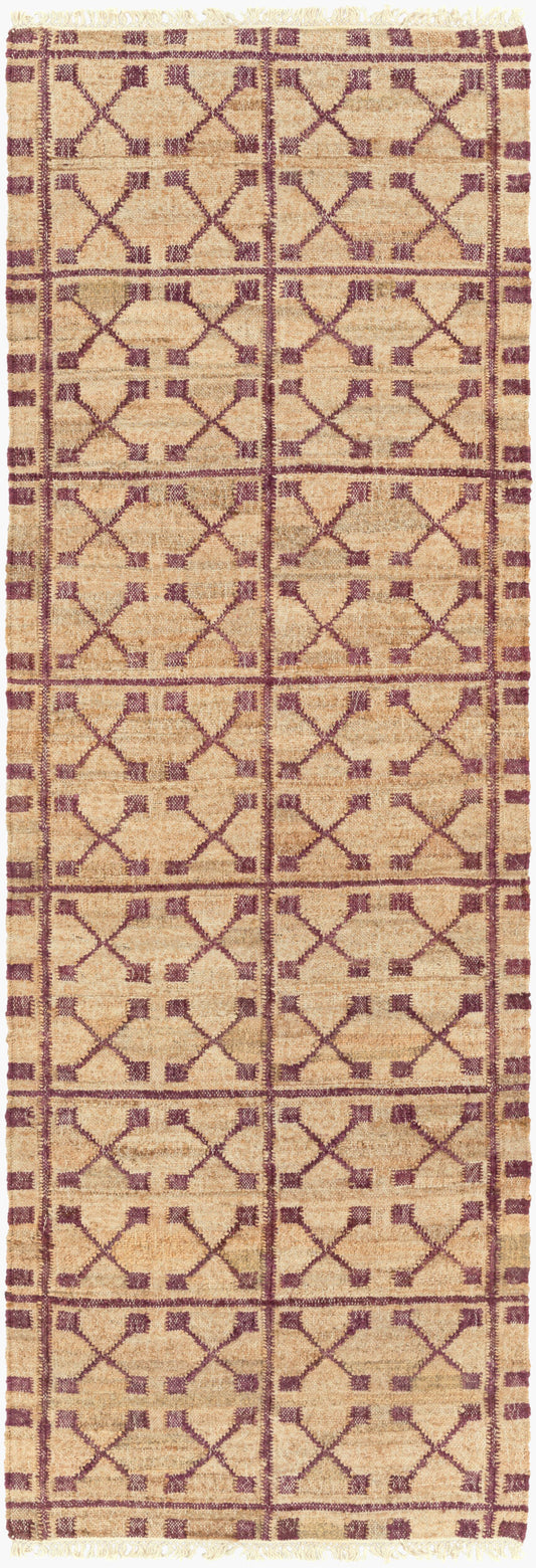 Laural LRL-6018 Alfombra de yute hecha a mano de 2,4 m