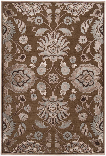 Alfombra tejida a máquina Lauren LRN-5601 de 1,52 m x 2,13 m