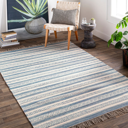 Lawry LRY-7001 4' x 6' Handmade Wool Area Rug