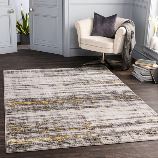 Lustro LSR-2314 5' x 7' Machine Woven Area Rug