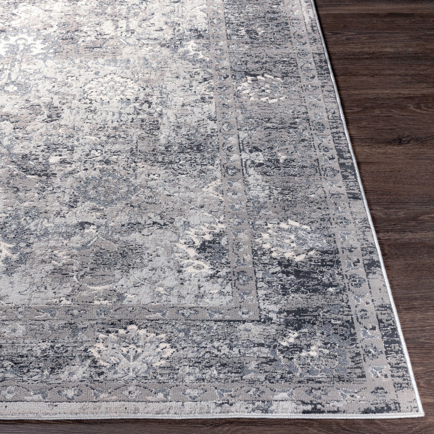 Alfombra tejida a máquina Lustro LSR-2324 de 6' x 9'