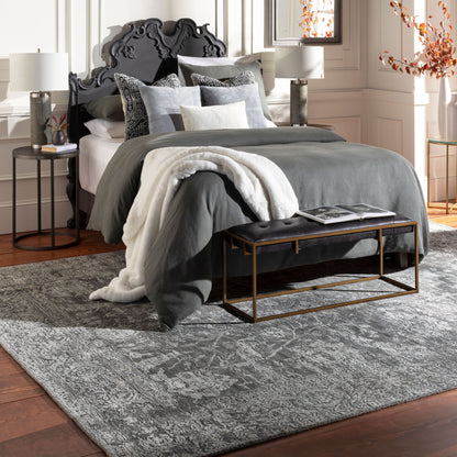 Lucknow LUC-2301 4' x 6' Handmade Area Rug