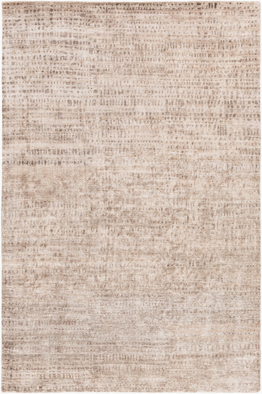 Alfombra de seda sintética hecha a mano Ludlow LUD-2000 de 1,2 m x 1,8 m