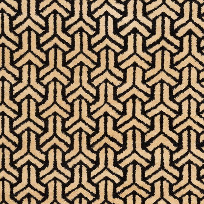 Ludlow LUD-2002 2' x 3' Handmade Faux Silk Accent Rug