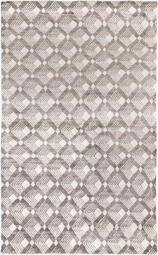 Ludlow LUD-2003 2' x 3' Handmade Faux Silk Accent Rug