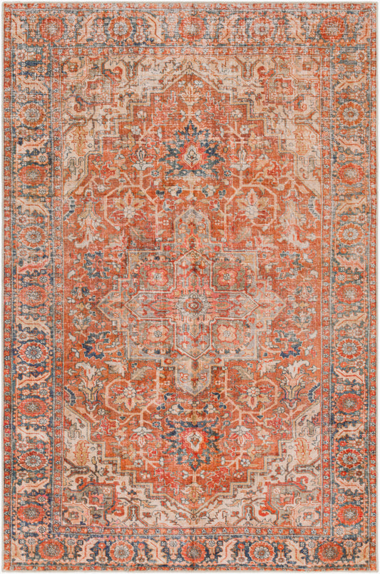 Lavable LVB-2303 3' x 4' Machine Woven Washable Accent Rug
