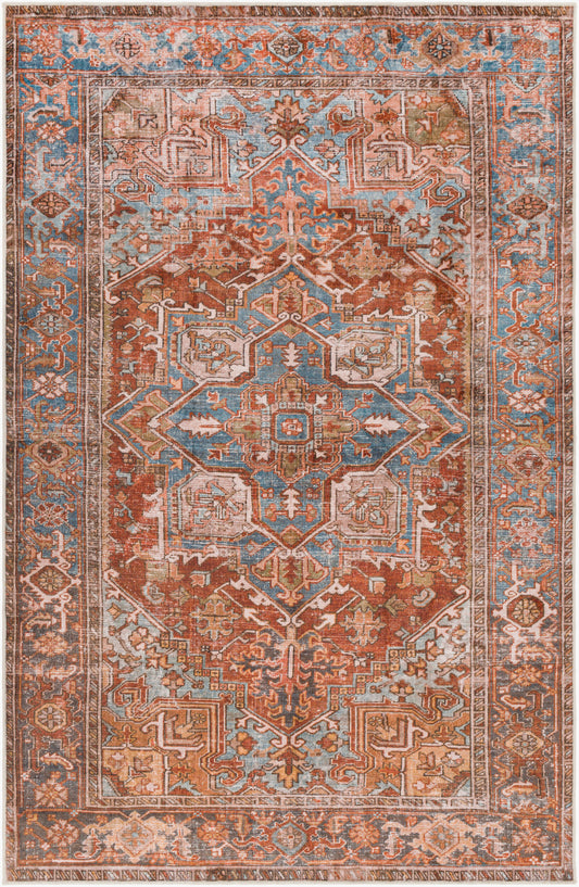 Lavable LVB-2304 3' x 4' Machine Woven Washable Accent Rug