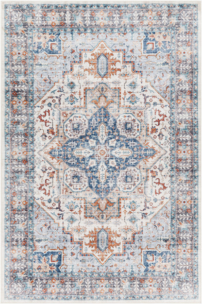 Lavable LVB-2305 3' x 4' Machine Woven Washable Accent Rug