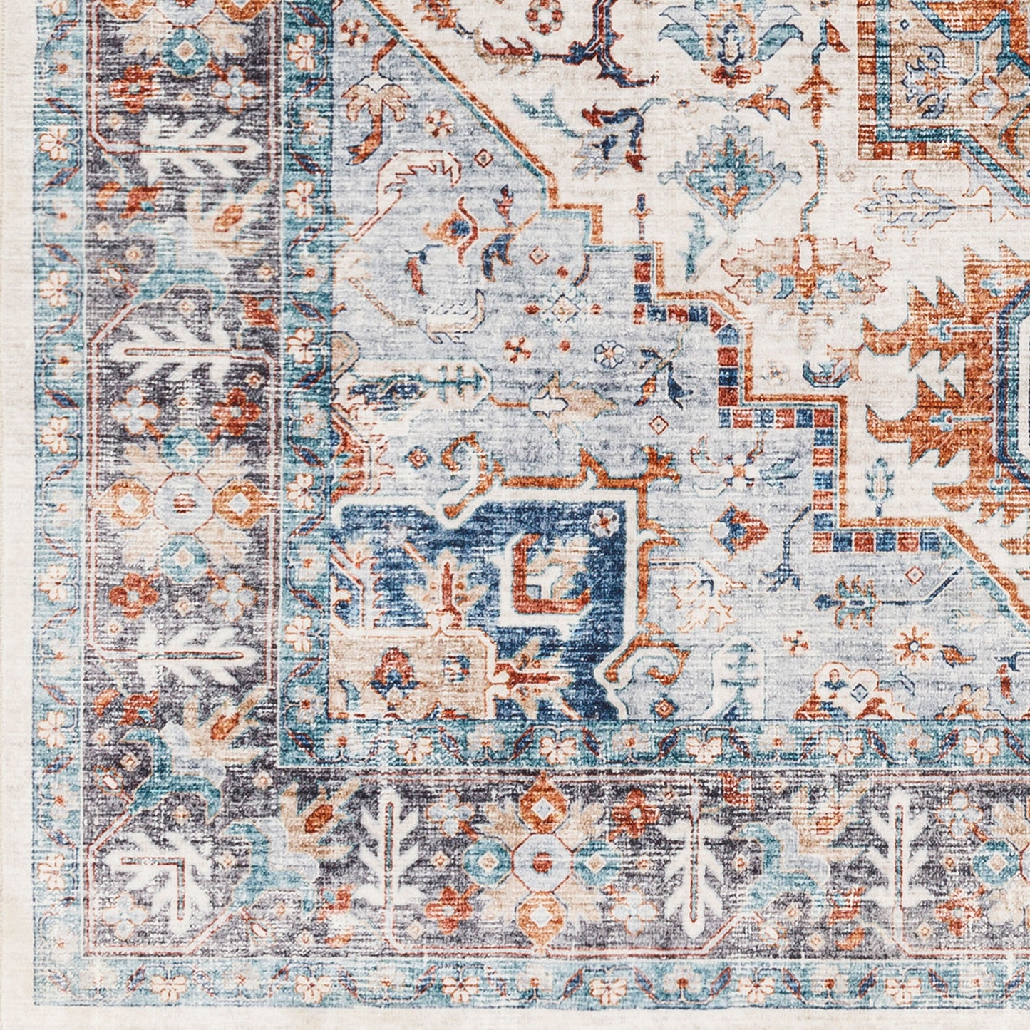 Lavable LVB-2305 8ft Runner Machine Woven Washable Runner Rug