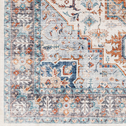 Lavable LVB-2305 8ft Runner Machine Woven Washable Runner Rug