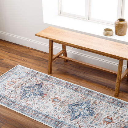 Lavable LVB-2305 8ft Runner Machine Woven Washable Runner Rug