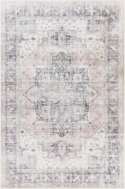 Lavable LVB-2306 3' x 4' Machine Woven Washable Accent Rug