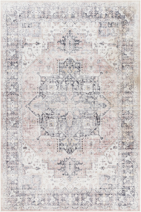 Lavable LVB-2306 3' x 4' Machine Woven Washable Accent Rug
