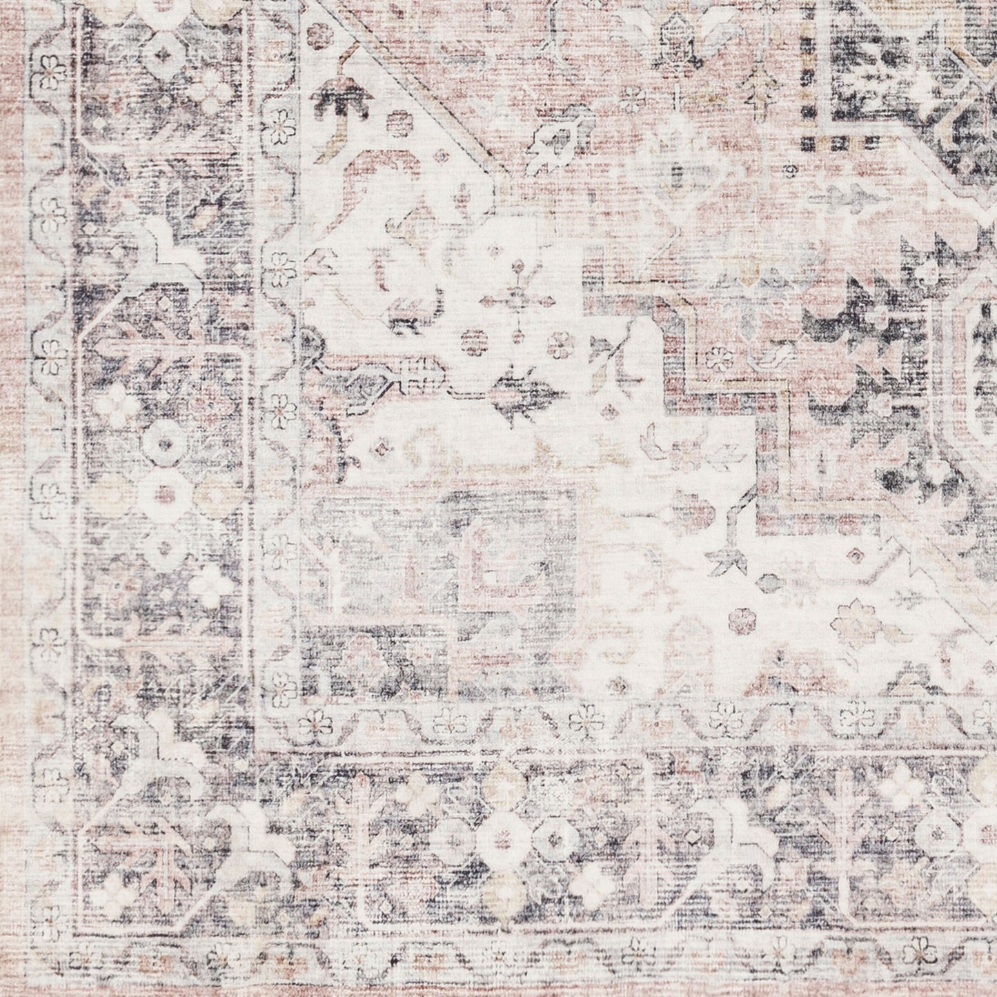 Lavable LVB-2306 8ft Runner Machine Woven Washable Runner Rug