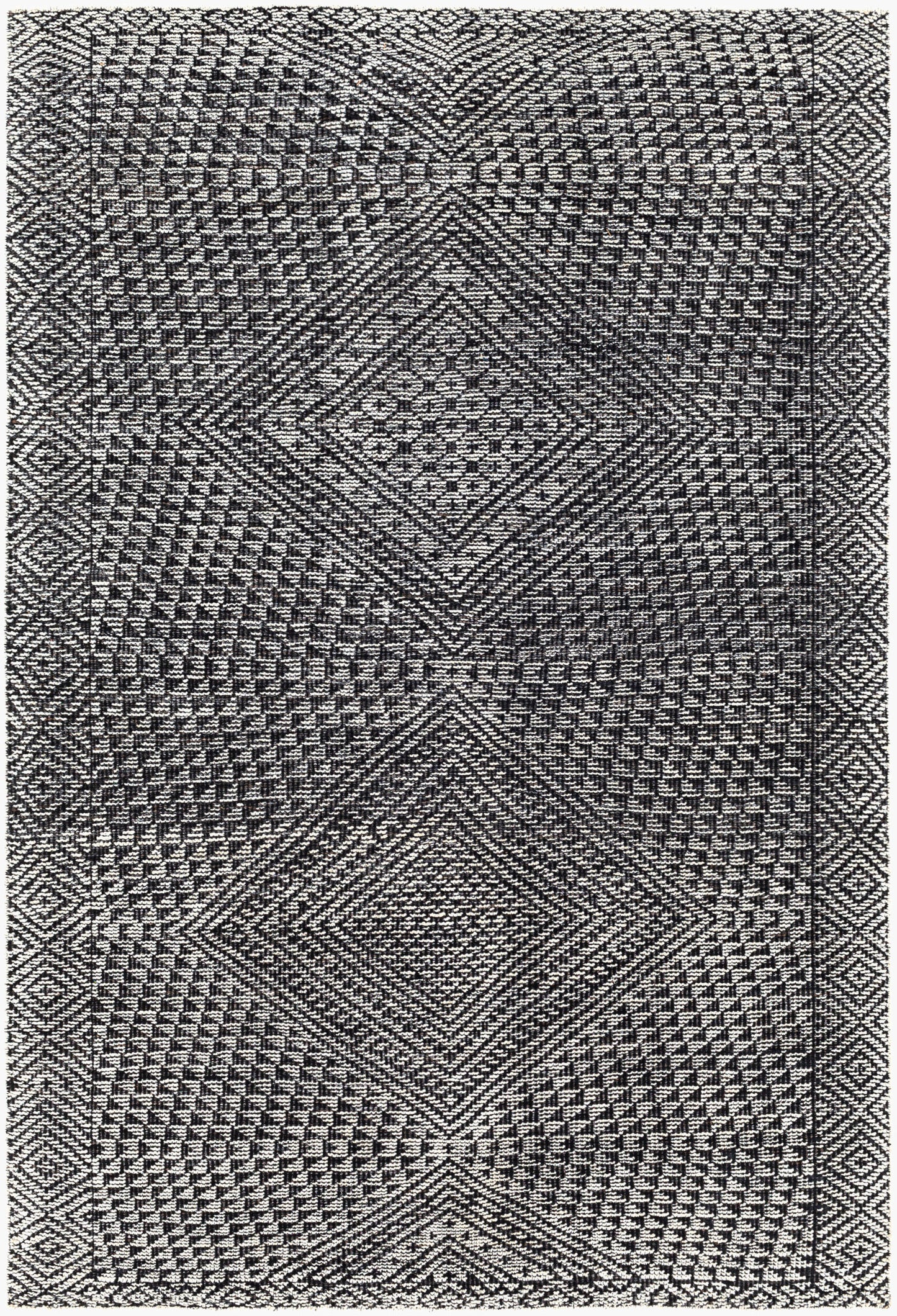 Livorno LVN-2305 2' x 3' Handmade Faux Silk Accent Rug