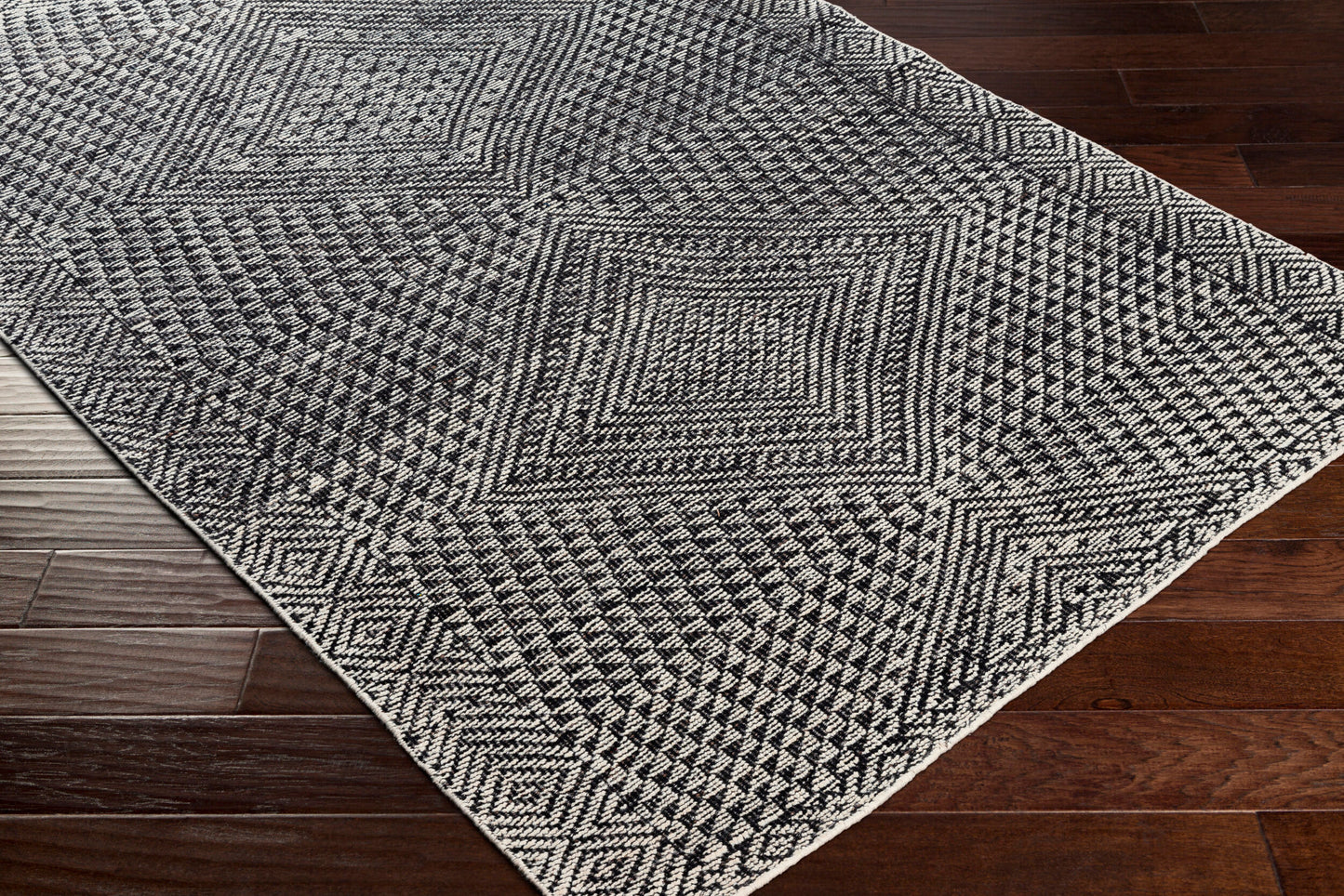 Livorno LVN-2305 2' x 3' Handmade Faux Silk Accent Rug