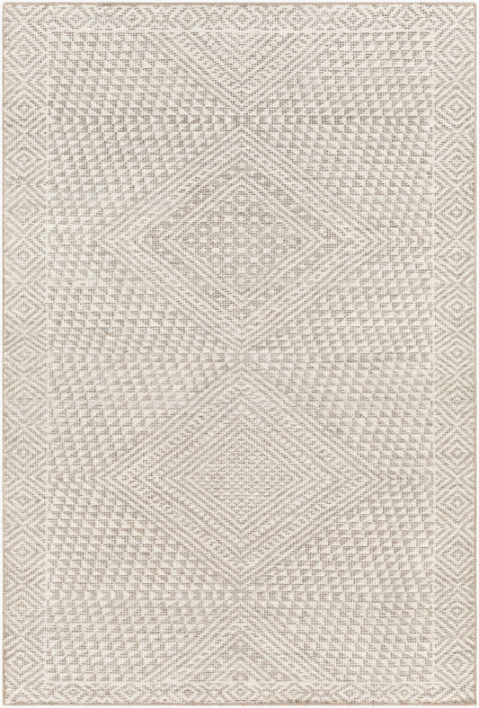 Livorno LVN-2306 2' x 3' Handmade Faux Silk Accent Rug