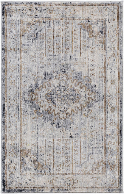 Liverpool LVP-2301 3'11" x 5'7" Machine Woven Accent Rug